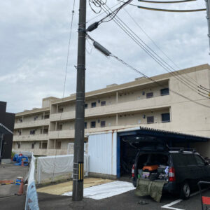 小松市マンションB棟　外装塗装工事_施工前2